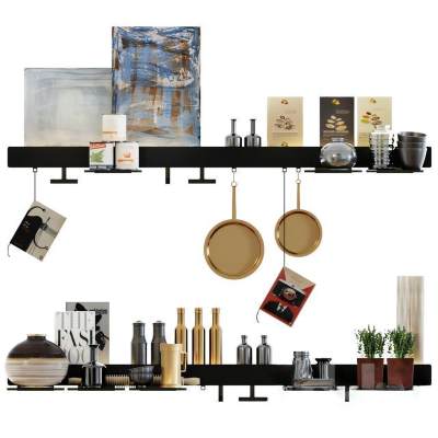 现代厨房用品 装饰摆件